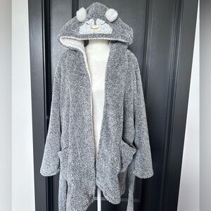 Fluffy Penguin Bathrobe